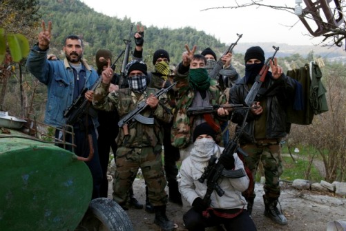 вооружённые сирийские повстанцы